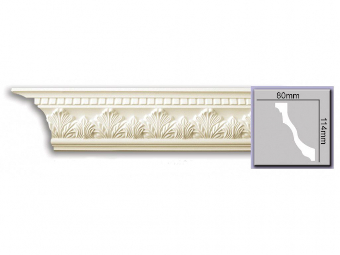 Cornisa decorativa din poliuretan C921 - 11.5x7.5x200 cm [2]