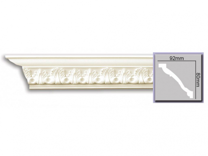 Cornisa decorativa din poliuretan C922 - 8x9.2x200 cm [2]