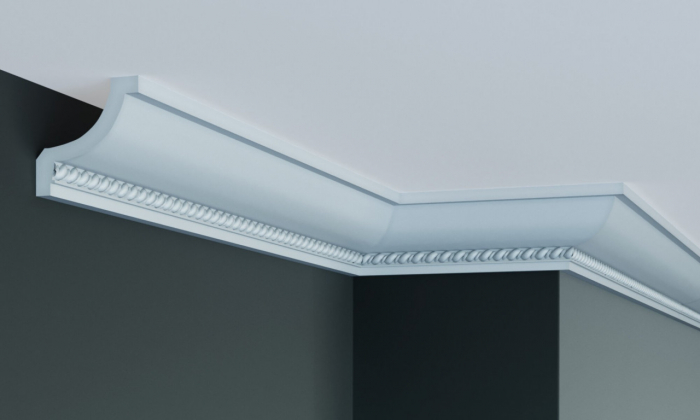 Cornisa decorativa din poliuretan C928 - 7.7x4.3x200 cm [1]