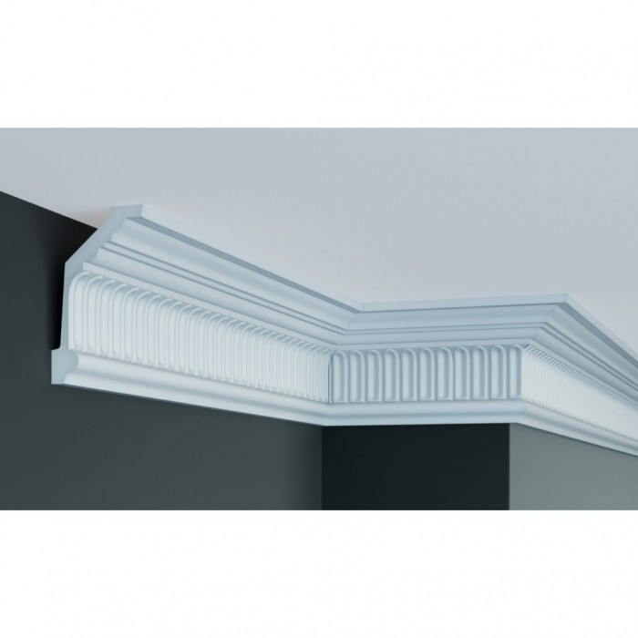 Cornisa decorativa din poliuretan Flexibil C745F - 12.4x7.2x200 cm [1]