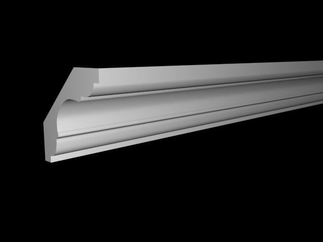 Cornisa decorativa din poliuretan Flexibil C908F - 8.2x5.8x200 cm [4]