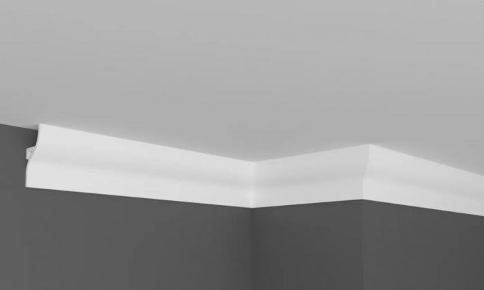 Cornisa decorativa din poliuretan flexibil KH906F - 5.2x2.4x244 cm [3]