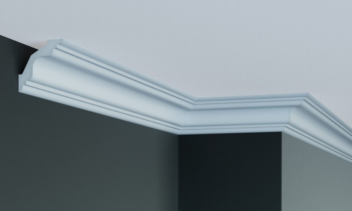 Cornisa decorativa din poliuretan Flexibil P814F - 6.7x6.3x200 cm [1]
