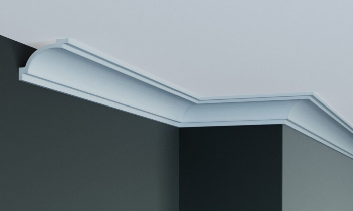 Cornisa decorativa din poliuretan Flexibil P821F - 7x5x200 cm [3]