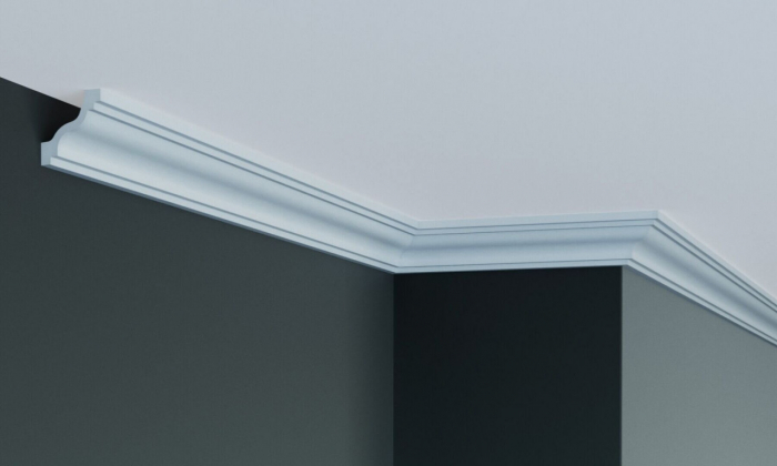 Cornisa decorativa din poliuretan Flexibil P829F - 4x3.8x200 cm [1]