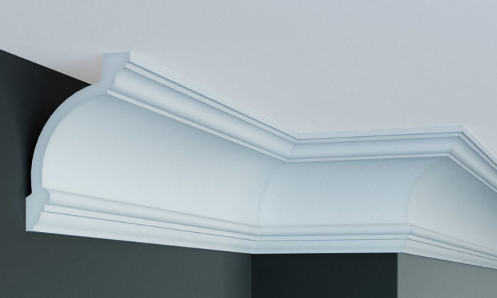 Cornisa decorativa din poliuretan Flexibil P833F - 10.2x15.5x200 cm [1]