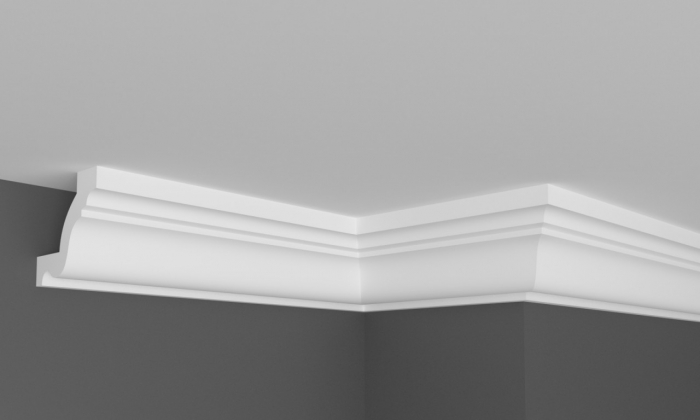 Cornisa decorativa din poliuretan Flexibil P834F - 6.6x5.8x200 cm [1]