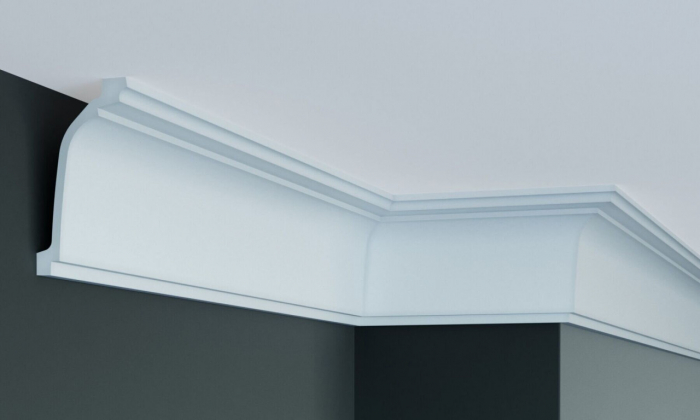 Cornisa decorativa din poliuretan Flexibil P836F - 6.5x12x200 cm [1]