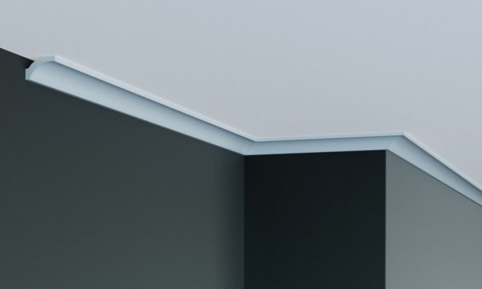 Cornisa decorativa din poliuretan Flexibil P879F - 2x3x200 cm [3]