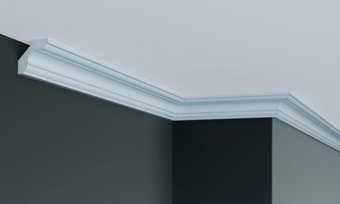 Cornisa decorativa din poliuretan Flexibil P911F - 4.4x4.4x200 cm [1]