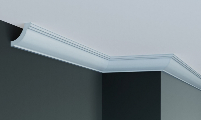 Cornisa decorativa din poliuretan Flexibil P920F - 5x5x200 cm [2]