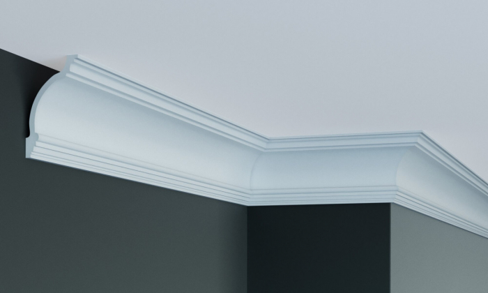 Cornisa decorativa din poliuretan Flexibil P949F - 11.3x14.5x200 cm [1]