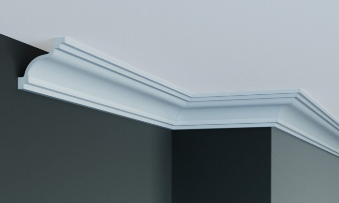 Cornisa decorativa din poliuretan P808 - 6.8 6.8x200 cm [1]