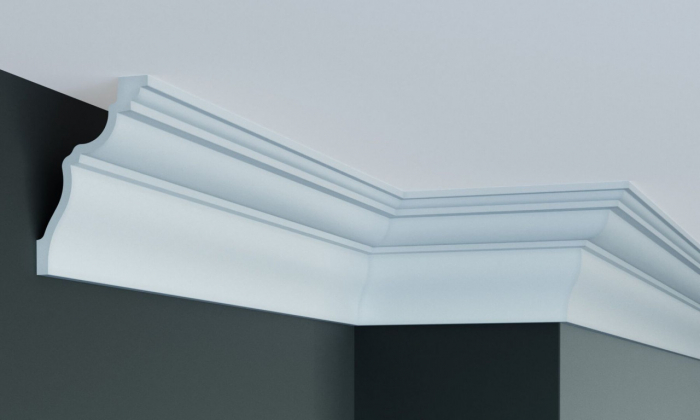 Cornisa decorativa din poliuretan P818 - 11.5x8.5x200 cm [2]