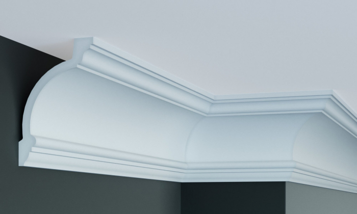 Cornisa decorativa din poliuretan P833 - 10.2x15.5x200 cm [1]