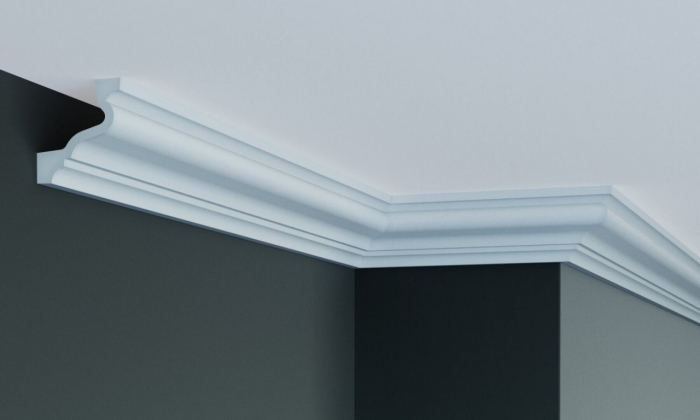 Cornisa decorativa din poliuretan P834 - 6.6x5.8x200 cm [1]