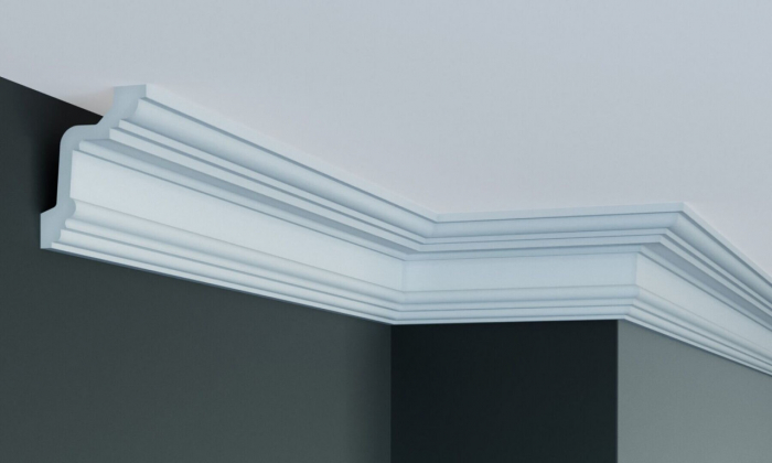 Cornisa decorativa din poliuretan P848 - 9.5x6.5x200 cm [1]