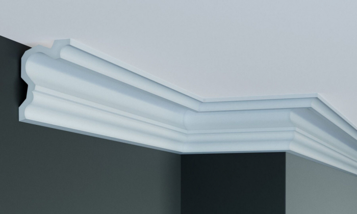 Cornisa decorativa din poliuretan P856 - 10x6.8x200 cm [2]