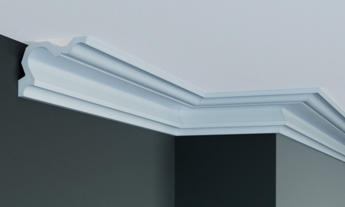 Cornisa decorativa din poliuretan P856 - 10x6.8x200 cm [4]