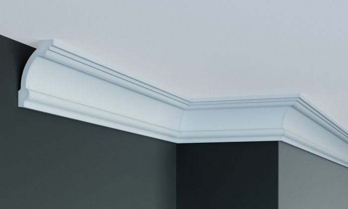 Cornisa decorativa din poliuretan P857 - 5x8.3x200 cm [1]