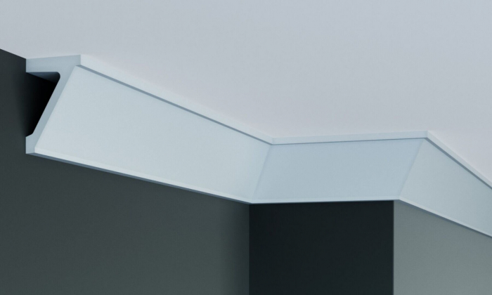 Cornisa decorativa din poliuretan P881 - 8.5x5.5x200 cm [1]