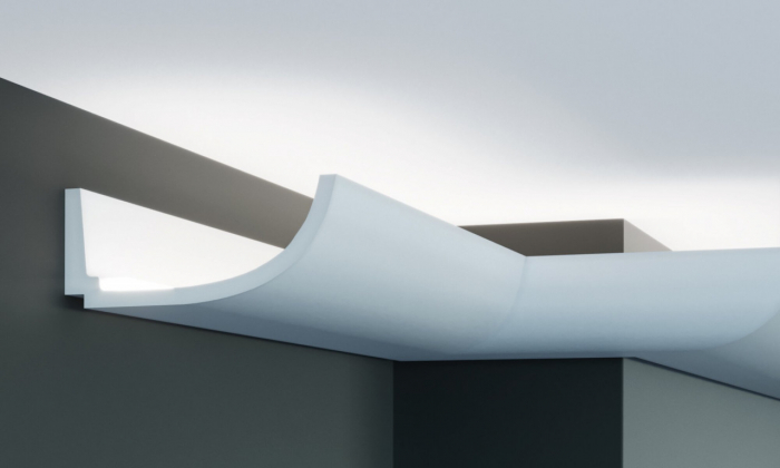 Cornisa decorativa din poliuretan P882 - 17x7x200 cm [5]