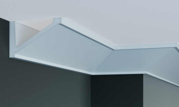 Cornisa decorativa din poliuretan P884 - 14x9x200 cm [4]