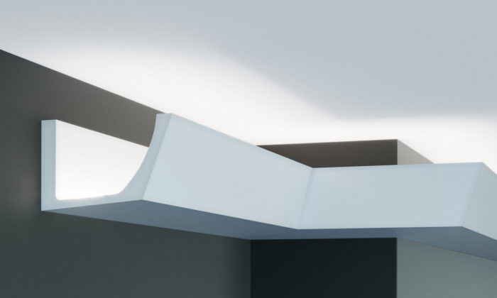Cornisa decorativa din poliuretan P885 - 13x8.3x200 cm [5]