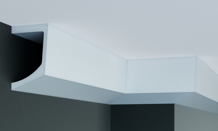 Cornisa decorativa din poliuretan P885 - 13x8.3x200 cm [1]