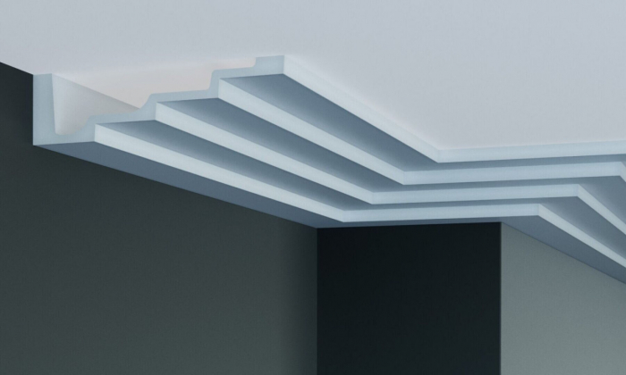 Cornisa decorativa din poliuretan P886 - 5x19x200 cm [3]