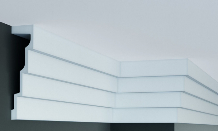 Cornisa decorativa din poliuretan P886 - 5x19x200 cm [2]