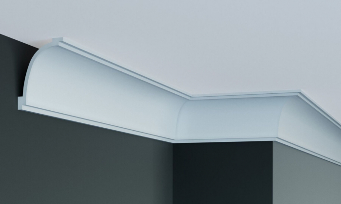 Cornisa decorativa din poliuretan P893 - 9x6.5x200 cm [2]