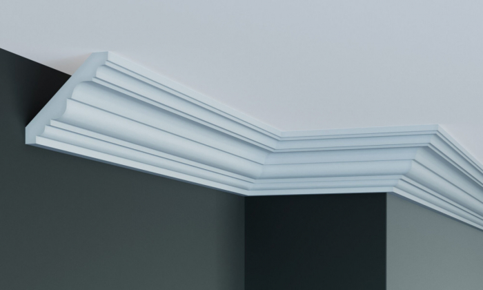 Cornisa decorativa din poliuretan P902E - 8x8.5x200 cm [1]