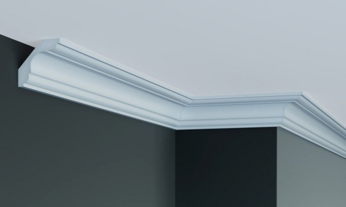 Cornisa decorativa din poliuretan P908 - 5.9x5.9x200 cm [1]