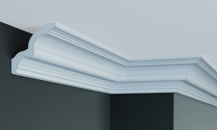 Cornisa decorativa din poliuretan P916 - 10x10x200 cm [2]