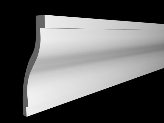 Cornisa decorativa din poliuretan P918 - 13.1x5.9x200 cm [2]