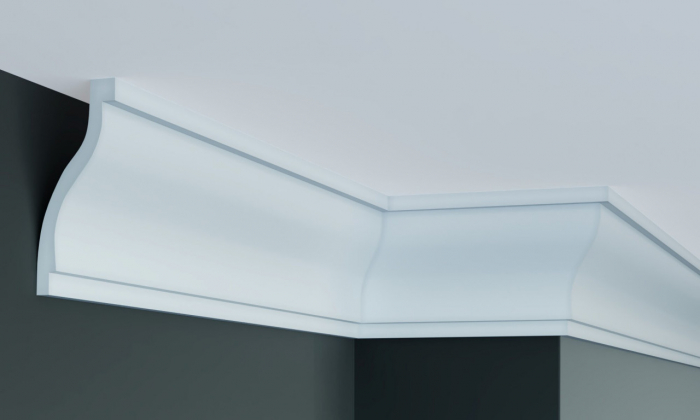 Cornisa decorativa din poliuretan P918 - 13.1x5.9x200 cm [1]