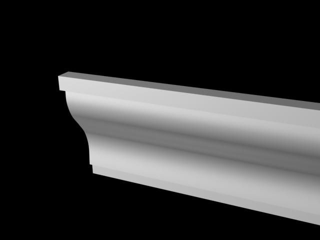 Cornisa decorativa din poliuretan P918 - 13.1x5.9x200 cm [3]
