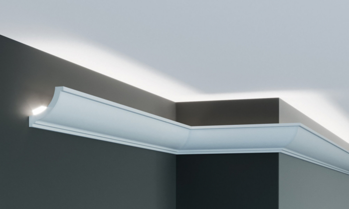Cornisa decorativa din poliuretan P920 - 5x5x200 cm [5]