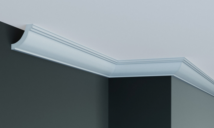 Cornisa decorativa din poliuretan P920 - 5x5x200 cm [4]