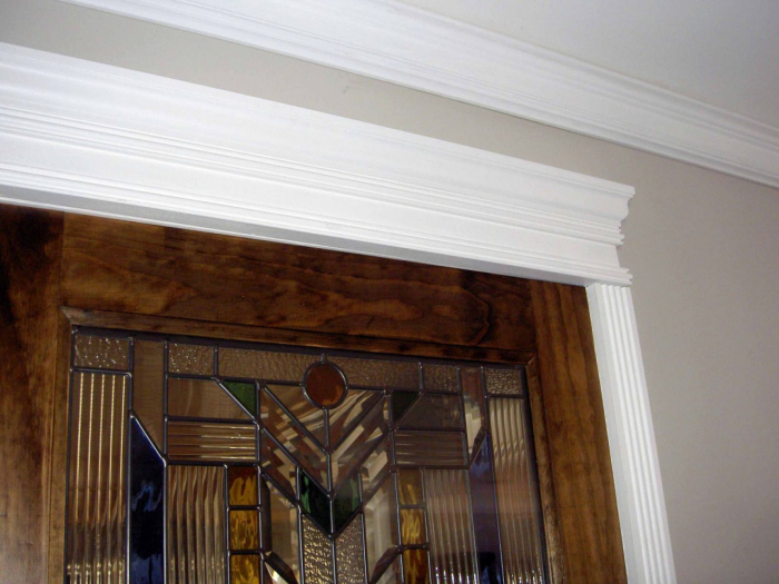 Cornisa decorativa din poliuretan P923 - 10x5.5x200 cm [8]