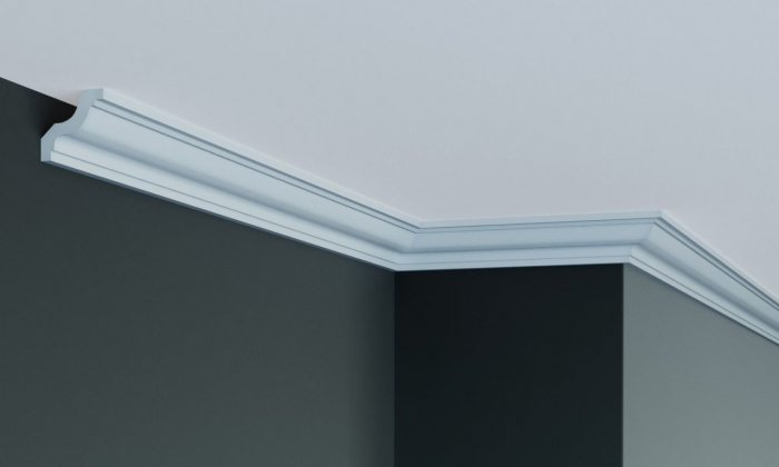 Cornisa decorativa din poliuretan P924 - 4x4x200 cm [4]