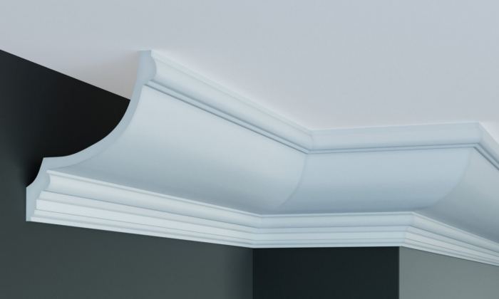 Cornisa decorativa din poliuretan P926 - 16.5x14.5x200 cm [2]