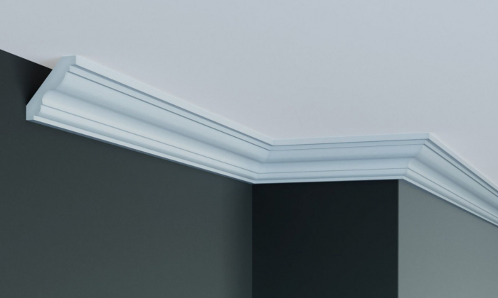 Cornisa decorativa din poliuretan P931 - 5.5x5x200 cm [2]