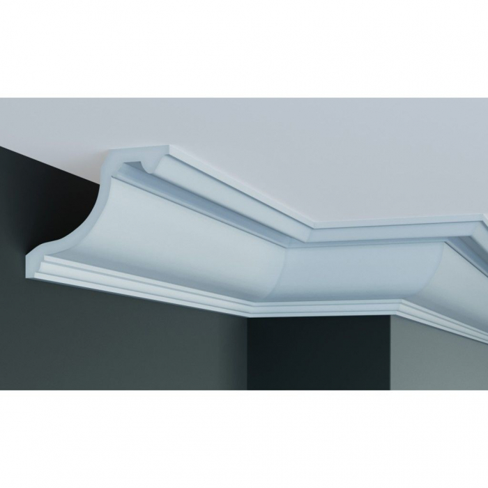 Cornisa decorativa din poliuretan P933 - 15x12.4x200 cm [2]