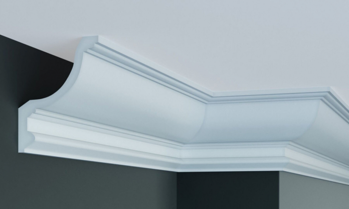 Cornisa decorativa din poliuretan P933 - 15x12.4x200 cm [4]