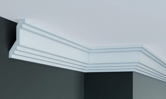 Cornisa decorativa din poliuretan P940 - 5x10.3x200 cm [1]