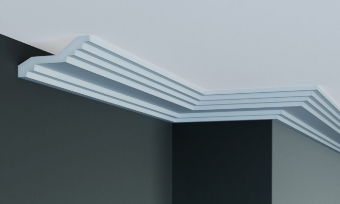 Cornisa decorativa din poliuretan P940 - 5x10.3x200 cm [3]