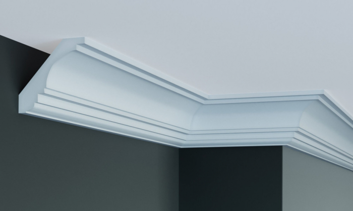 Cornisa decorativa din poliuretan P943 - 9x9.2x200 cm [1]