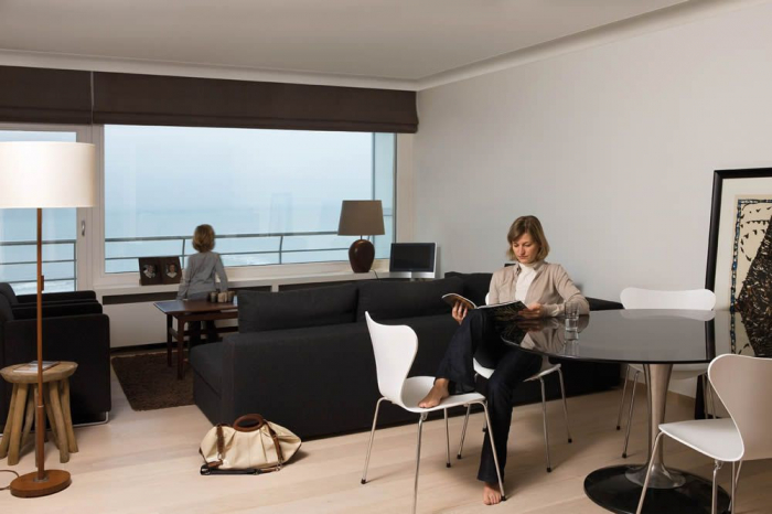 Cornisa decorativa din poliuretan P944 - 6.1x6.9x200 cm [6]